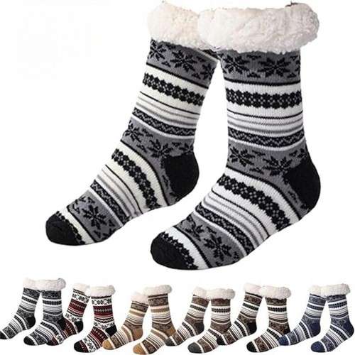 Winter Thickened Warm Women Long Socks Plush Home Floor Socks for Women Men