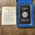 1883-CC  Morgan Silver Dollar GSA Hoard Brilliant Uncirculated - Box & COA
