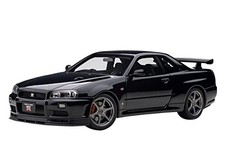 77407 AUTOart 1:18 Nissan Skyline GT-R R34 V Spec 2 Black Pearl From Japan