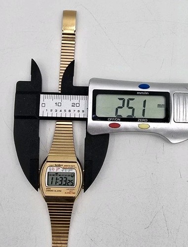 Vintage Armitron Goldtone Digital Chronograph 45/6574 Damenuhr - Bild 6 von 8