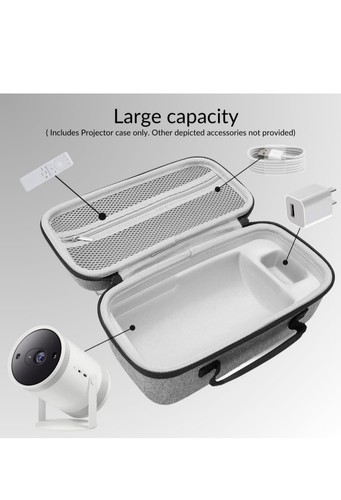 Carrying Case for Samsung Freestyle projector case Compatible with The Freestyle - Afbeelding 3 van 8