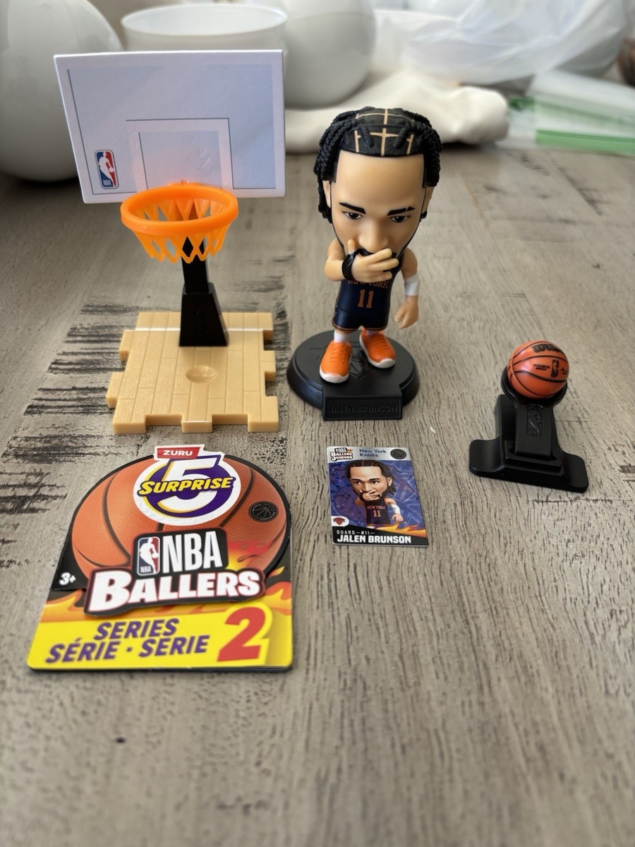 スポーツ NBA BALLERS Jalen Brunson RARE 🏀 New! Zuru 5 Surprise NBA Ballers/Series 2 * RARE! ~ Jalen