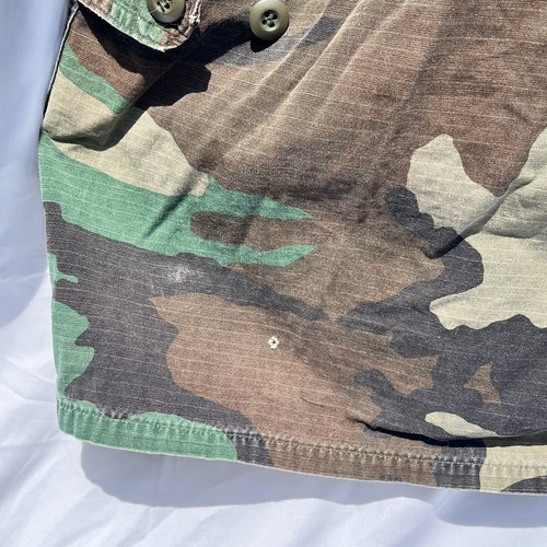 US Army Jacket Green/Brown Camouflage Pattern Sized Medium Normal - Picture 3 of 6