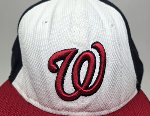 MLB Washington Nationals - New Era 59Fifty Hat Cap SIZE 8 Red White Blue - Picture 5 of 14