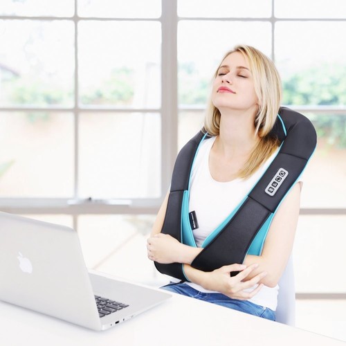 Shiatsu Neck and Shoulder Massager with Heat – Deep Kneading Massage for Rela... - Picture 4 of 8