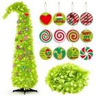 Syhood Whimsical Christmas Tree 5ft Bendable Pop up Collapsible 1 Minute Chri...