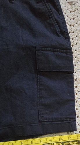 Lot of 2 NEW Old Navy Mens Lived-In Straight Cargo Shorts Sz 33 Green Blue Flex  - Picture 13 of 18