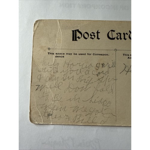 Cartolina d'epoca primi 1909 donna golf cartone animato F. Earl Christy artista - Foto 6 di 6