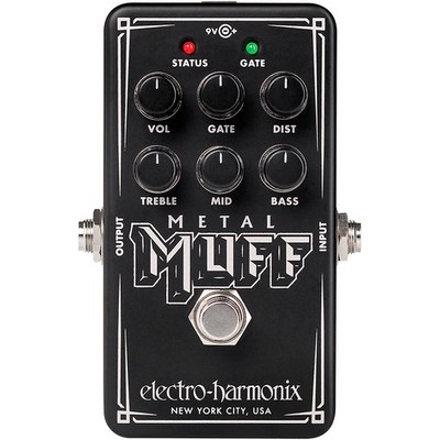 ElectroHarmonix Nano Metal Muff Distortion Effects Pedal Black