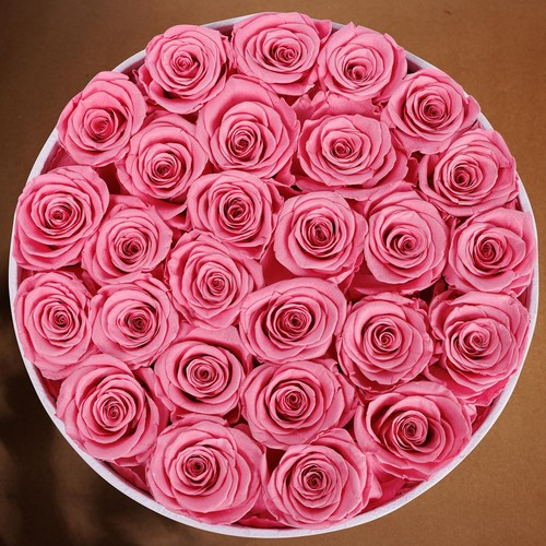 27 Roses in a Luxury Suede Box, Mother Day Flowers Gifts for Mom, Preserved F... - Picture 5 of 8