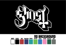 GHOST Logo Band Vinyl Decal Sticker Die Cut  Window Car Truck Laptop Wall Laptop
