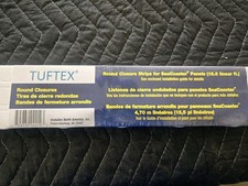 Lot Of 10 Tuftex SeaCoaster 3’ Foam Round Closure Strip 5- Pack Model 2214 