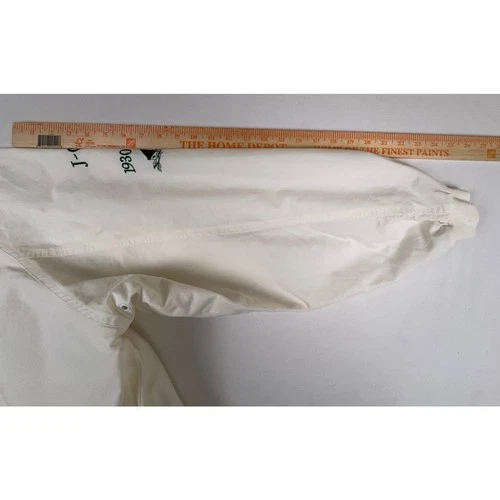 Vintage 90s Nautica Challenge J-Class Sailing Jacket Large White Hideaway Hood image 16