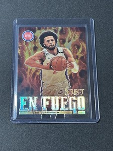 2022-23 Select Cade Cunningham En Fuego Silver Prizm  Detroit Pistons D2