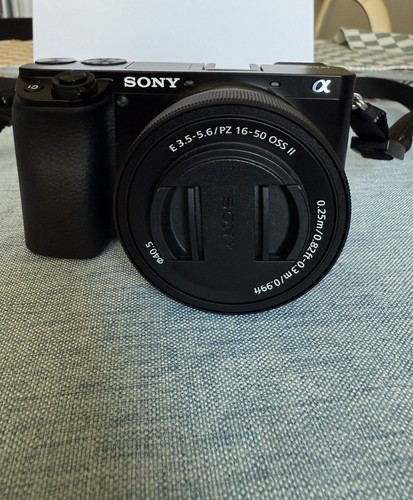Sony A6000 24.3 MP Mirrorless Digital SLR Camera - Black - Picture 1 of 7