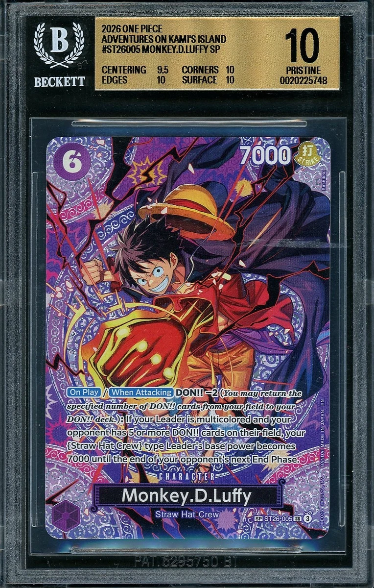 Monkey.D.Luffy ST26-005 Adventure on Kami's Island for sale | eBay