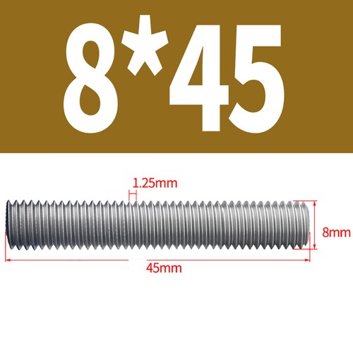 304 Stainless Steel Lead Screws M4 M5 M6 M8 M10 M12 M14 M16 M18 M20/16 - 250mm - Picture 86 of 226