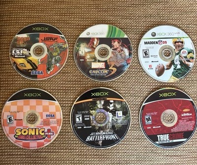 Xbox & Xbox 360 Disc Bundle 