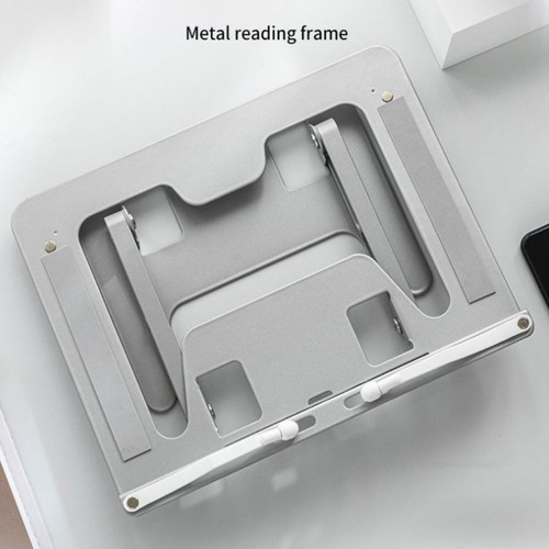 Support métal multi-angle métal hauteur levage libre support pour ordinateur portable - Photo 10/15