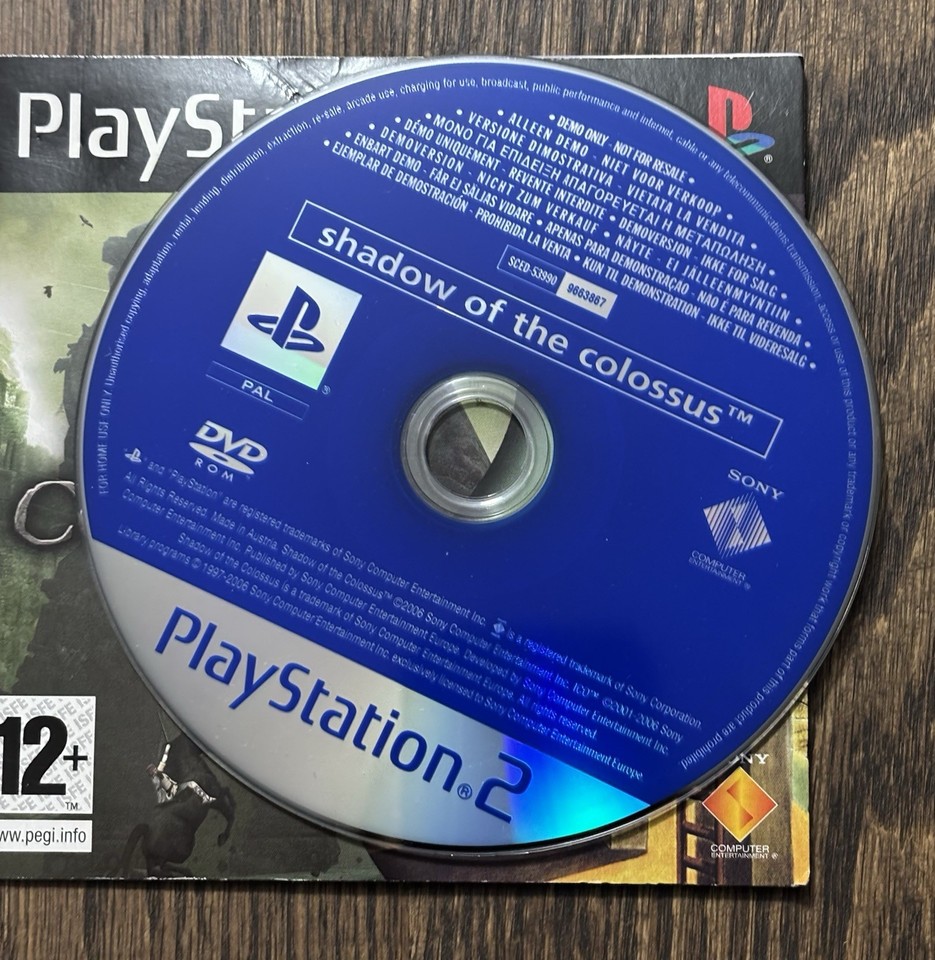 Démo Jouable Shadow Of The Colossus Sur Sony Playstation 2 (PS2) - PAL, Français, Bon État
