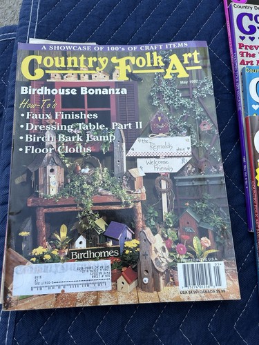 Lot Of 10 Vintage Country Folk Art Magazines - Bild 3 von 11