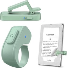 RF Remote Control Page Turner for Kindle Reading Ipad Surface Comics, Green