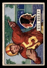 1951 Bowman #144 Bill Dudley Very Good Redskins  ID:436287
