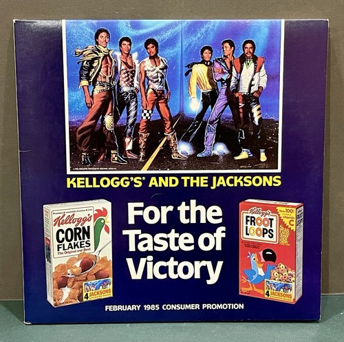 Album fotografico promozionale vintage 1985 Kellogg’s Cereal Jackson’s Consumer - Foto 1 di 9