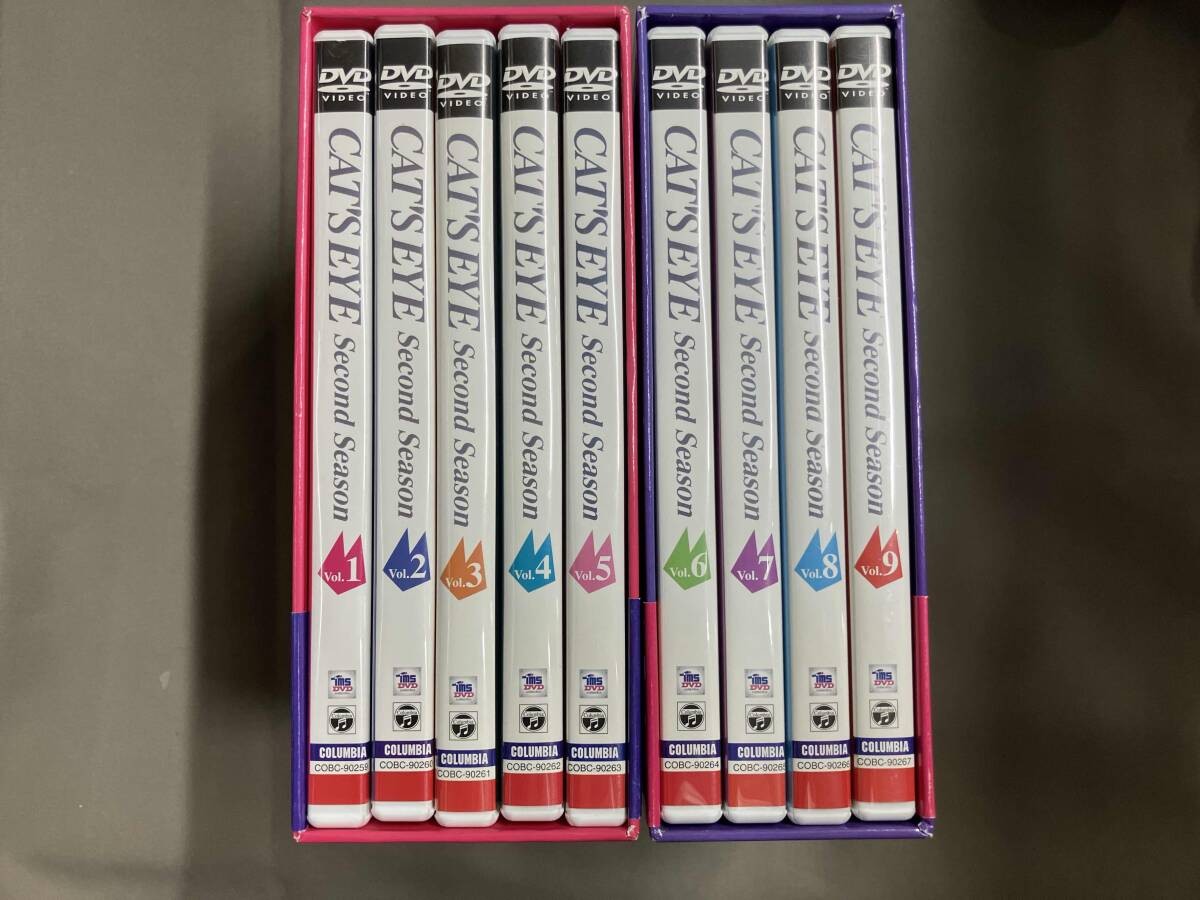 Cat's Eye Second Season Vol.1-9 Complete DVD Set Classic