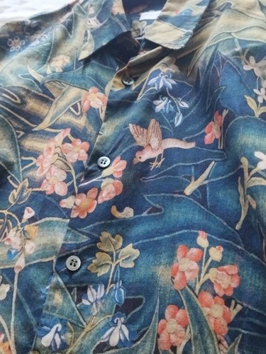 DRIES VAN NOTEN 17SS Cotton Floral Print Long Sleeve Shirt Size 48 Multicolor - Picture 22 of 22