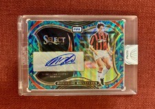 2024-25 Panini Select Serie A Marco van Basten Pitchside Signatures Peacock SSP