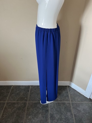 Ursula Royal Blue Sleeveless Formal Gown Set Sz 6 Beaded Top Long Skirt Wedding - Picture 13 of 17