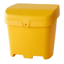 FCMP Outdoor 31 Gal Salt & Sand Storage Box, Deck Container for Patio (Open Box)