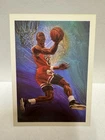MICHAEL JORDAN 1990-91 NBA Hoops - Art Card Team Checklist #358