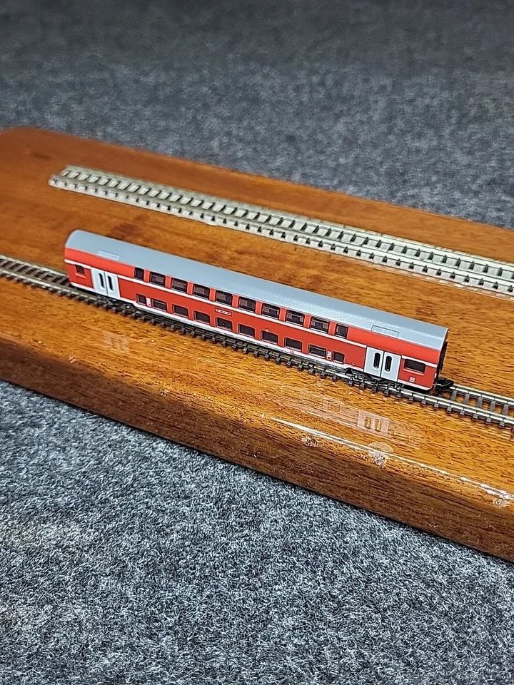 Z Scale Marklin 87291 2nd Class DB Bi-Level Coach Passenger Car Org Box - Image 2 of 4