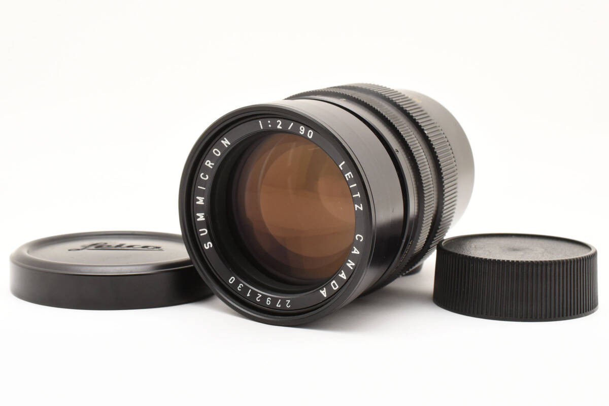 Leitz Canada SUMMICRON 90mm F2 ライカMマウント summicron-M90mm_2nd.jpg