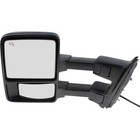 Tow Mirror For 10-16 Ford F-450 F-250 Super Duty LH Power Heated Glass w/ Memory