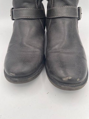 Baretraps Sebastian Riding Women's Sz 10M Black Knee High Inside Zip Leather - Picture 2 of 7