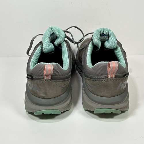 HOKA Challenger Low Gore-Tex Shoes Womens 9.5 Demitasse Nubuck Trail Running * - Picture 16 of 17