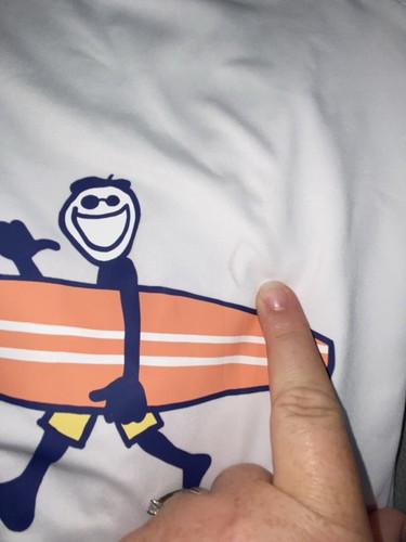 Protector contra erupciones Life is Good Jake Surf blanco manga larga para hombre talla mediana - Imagen 11 de 13