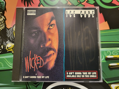 ICE CUBE - WICKED / U AIN'T GONNA TAKE MY LIFE * 1992 * OUT OF PRINT * RARE