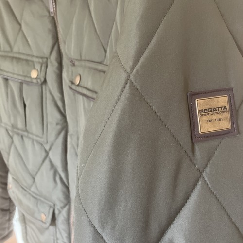 Lochlan Herren Steppjacke wasserabweisend wattiert isoliert Mantel khaki sehr guter Zustand - Bild 9 von 16