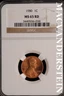 1980 Lincoln Memorial Cent - NGC MS 65 RD - Scarce No Reserve #SLJ398