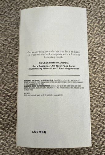 BAREMINERALS Sheer Brilliance Illuminating Complexion Duo Finishing Powder NIB - Picture 4 of 7