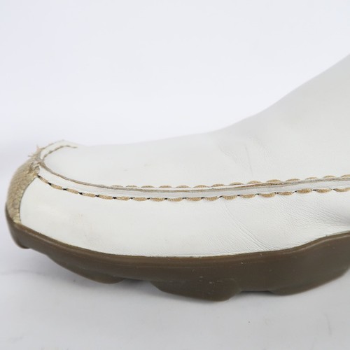 SKECHERS Phoenix Dragon Men's Size 11 White Leather Driving Loafers Shoe - Picture 14 of 24