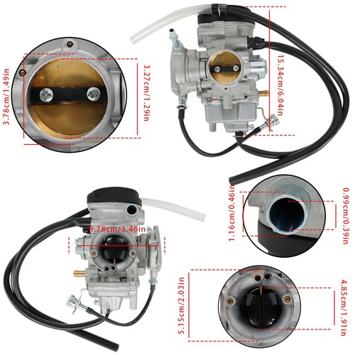 Carburetor Carb Replacement for Yamaha Bruin 250 350 Big Bear 250 400 Wolveri... - Picture 3 of 7