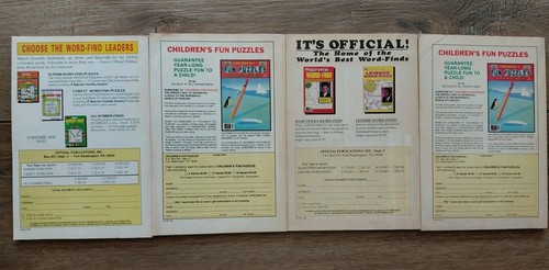 Vintage 1992 Rare Soap Opera Word Find Search Lot 4 BUN5 - Picture 2 of 6