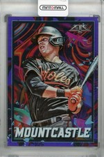2022 Topps Fire Baltimore Orioles Ryan Mountcastle Base Purple 40/99