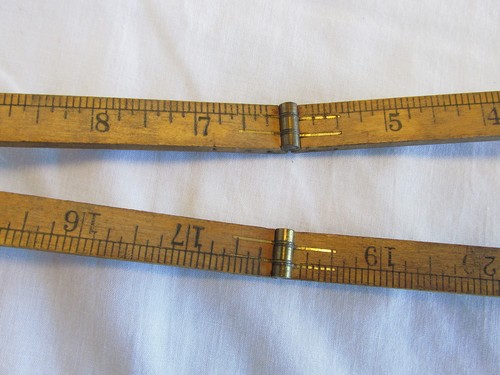 Vintage Lufkin Folding Ruler 24" # 651B Rare - Picture 6 of 10