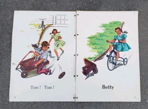 HUGE! Vintage 1957 School Teacher Reader - Our Big Red Story Book - Ginn Company - Picture 5 of 20